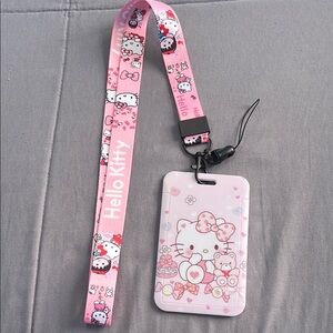 Sanrio Hello Kitty - Lanyard and ID card holder